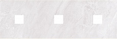 Мармара серый с 3-мя вырезами 56х56 декор 200x600