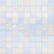 Diadema голубая + белая мозаика 300х300