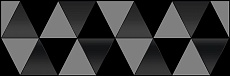 Sigma черный 17-03-04-463-0 декор 200х600