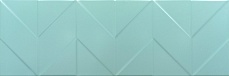Танага 4Д голубая плитка настенная 250х750