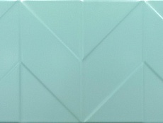 Танага 4Д голубая плитка настенная 250х750