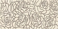 Serenity Rosas кремовый 08-03-37-1349 декор 200х400