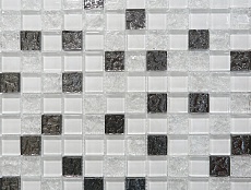 Mosaic Glass White MGW00 декор 300х300