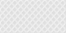 Deco белая рельеф DEL052 плитка настенная 298х598