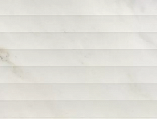 Silk Stripe Volume Bianco плитка настенная 200х400