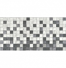 Мегаполис серая мозаика плитка настенная 250х500