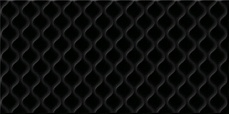 Deco черная рельеф 232D плитка настенная 298х598